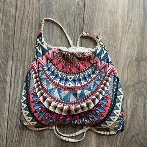 Billabong reversible bathing suit top